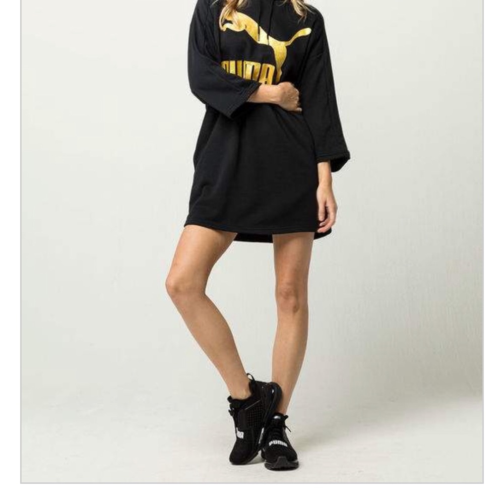 Puma glam hoody dress sizeL